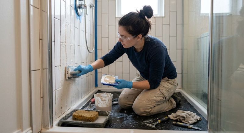 Shower Grout Regrouting